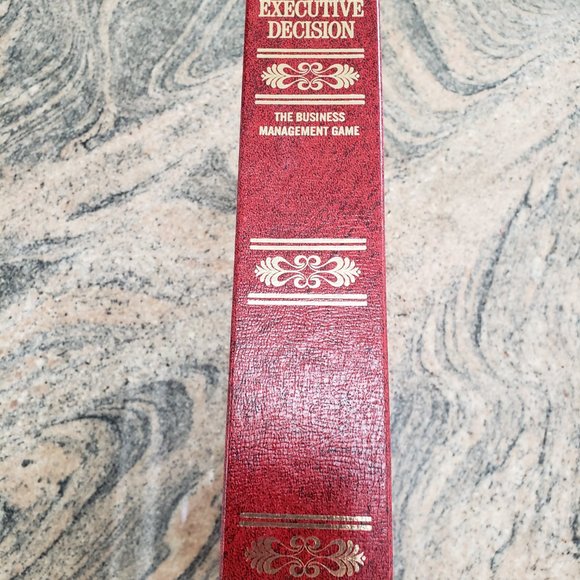 [GREAT Condition] Vintage 1971 "Executive Decision" COMPLETE 3M Bookshelf Game - Picture 3 of 6